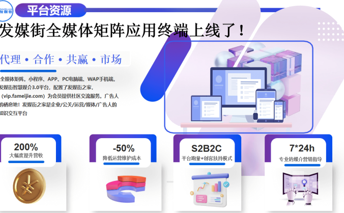 发媒街_一手资源采购平台,上万家媒体精准投放，诚邀代理商